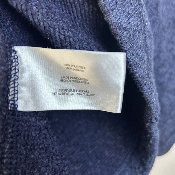 Woolrich Jacket Men’s Large Blue Pullover 1/4 Zip Sweater Comfort Cabincore - Picture 5 of 12